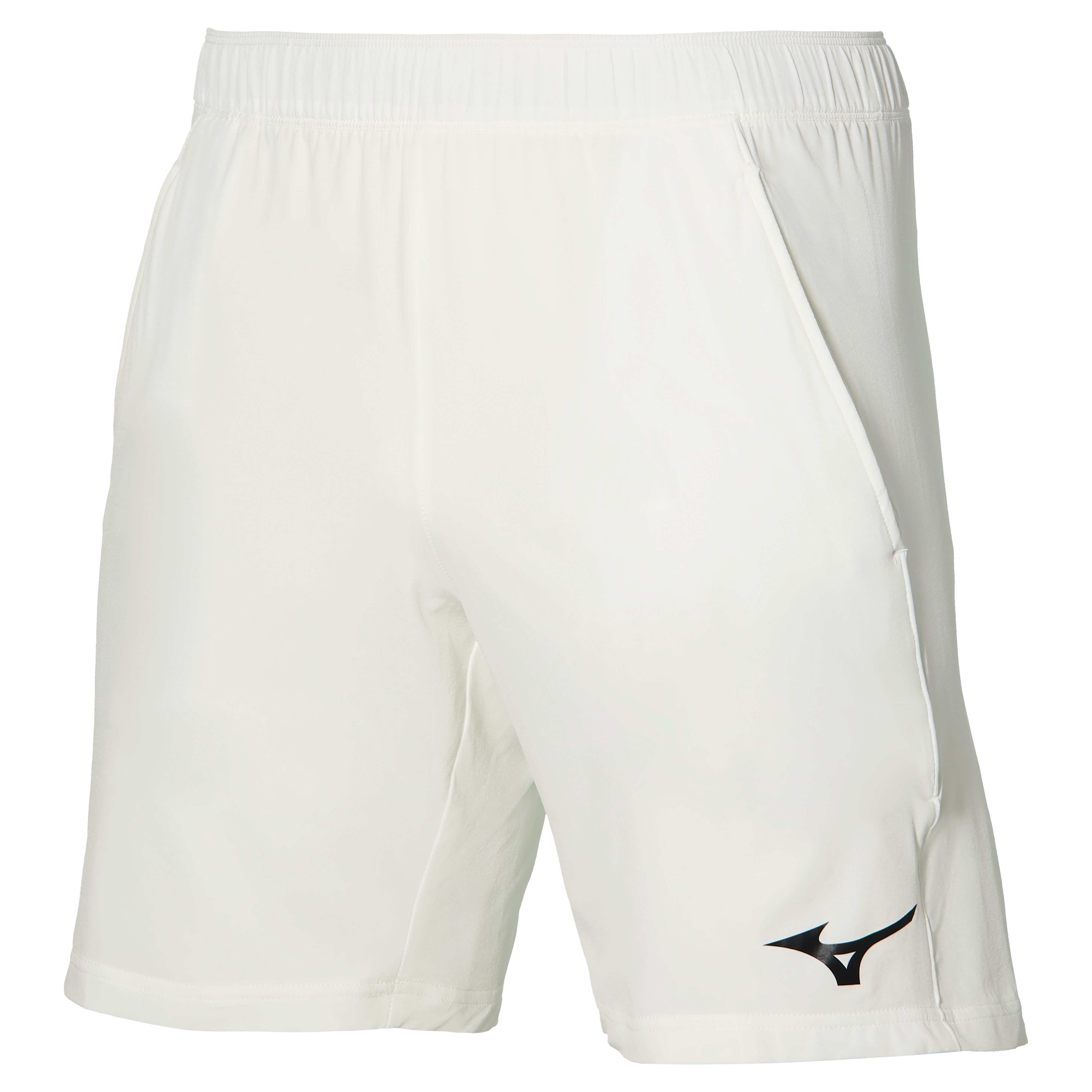 Short Mizuno ajusté (Pour homme, blanc)