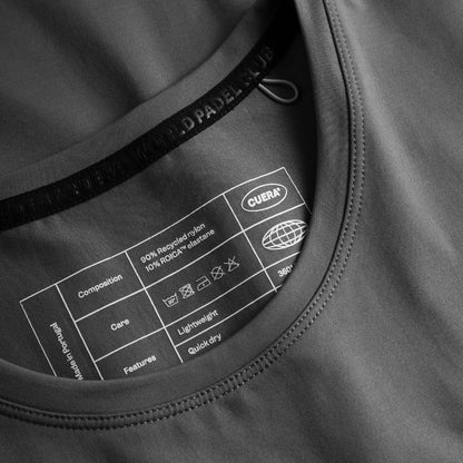 T-Shirt Cuera Oncourt Logo (Gris foncé)