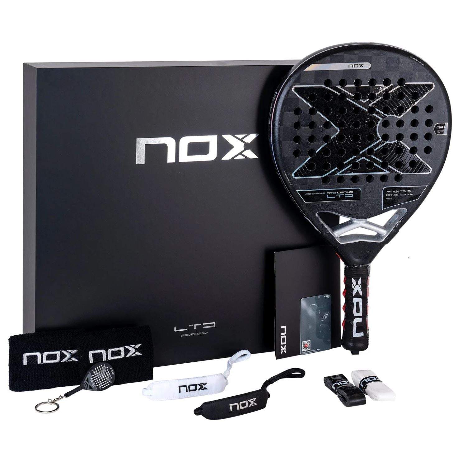 Raquette de padel Nox AT2 Genius Limited By Agustin Tapia 2024 (emballage spécial)