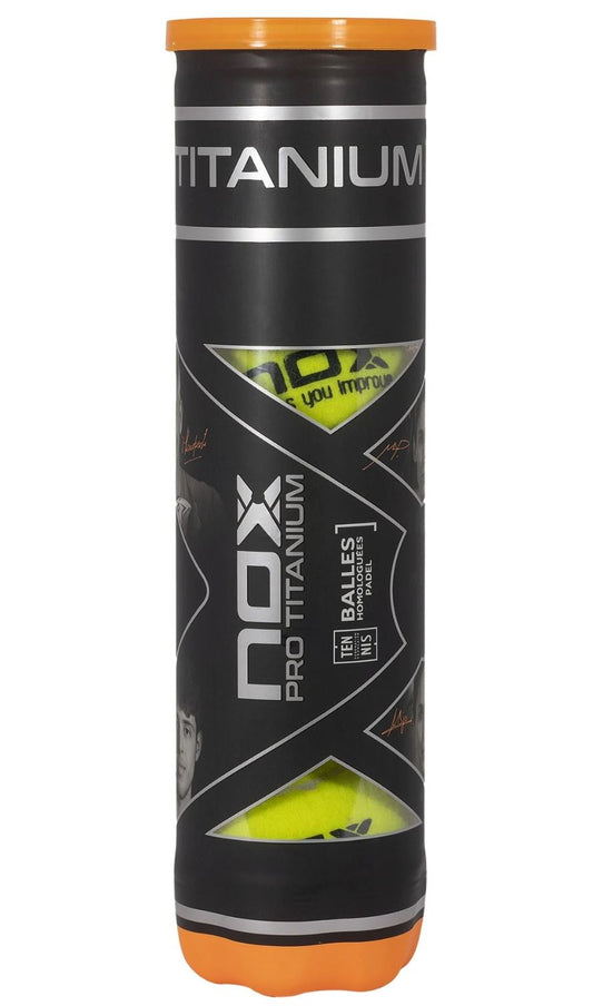 Balles de padel Nox Pro Titanium (4 balles)