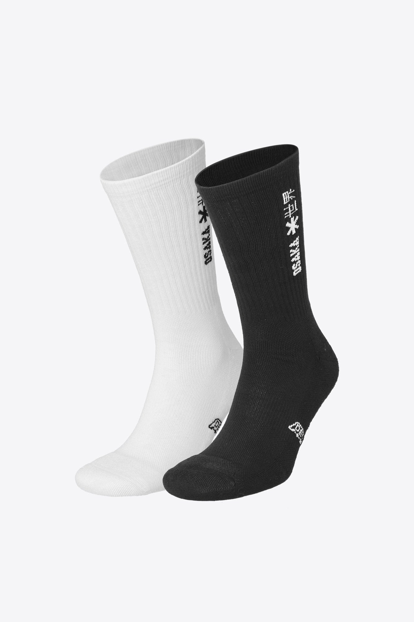 Chaussettes Osaka, lot de  2, blanc + noir