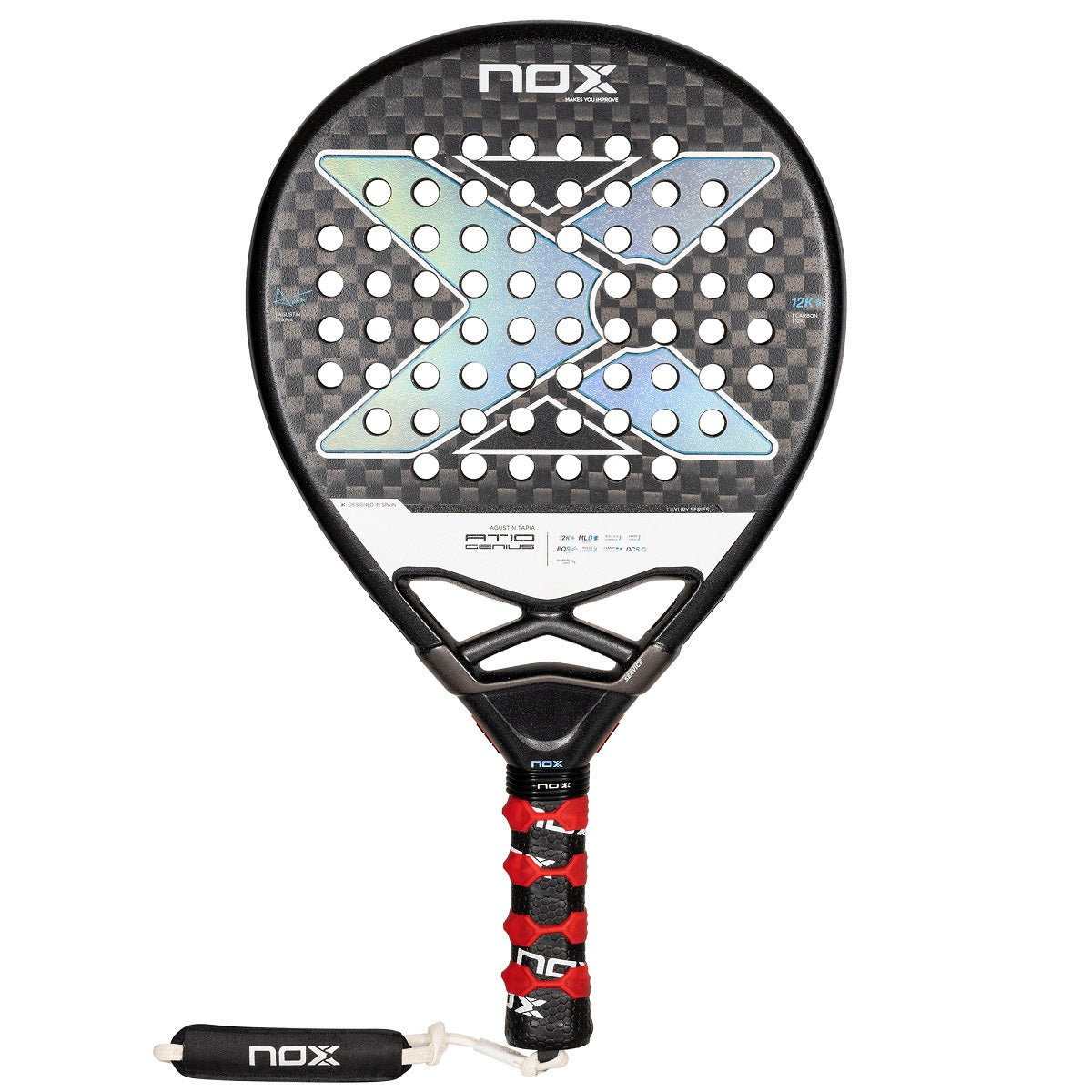 Raquette de padel Nox AT10 Genius 12K Luxury By Agustin Tapia 2024