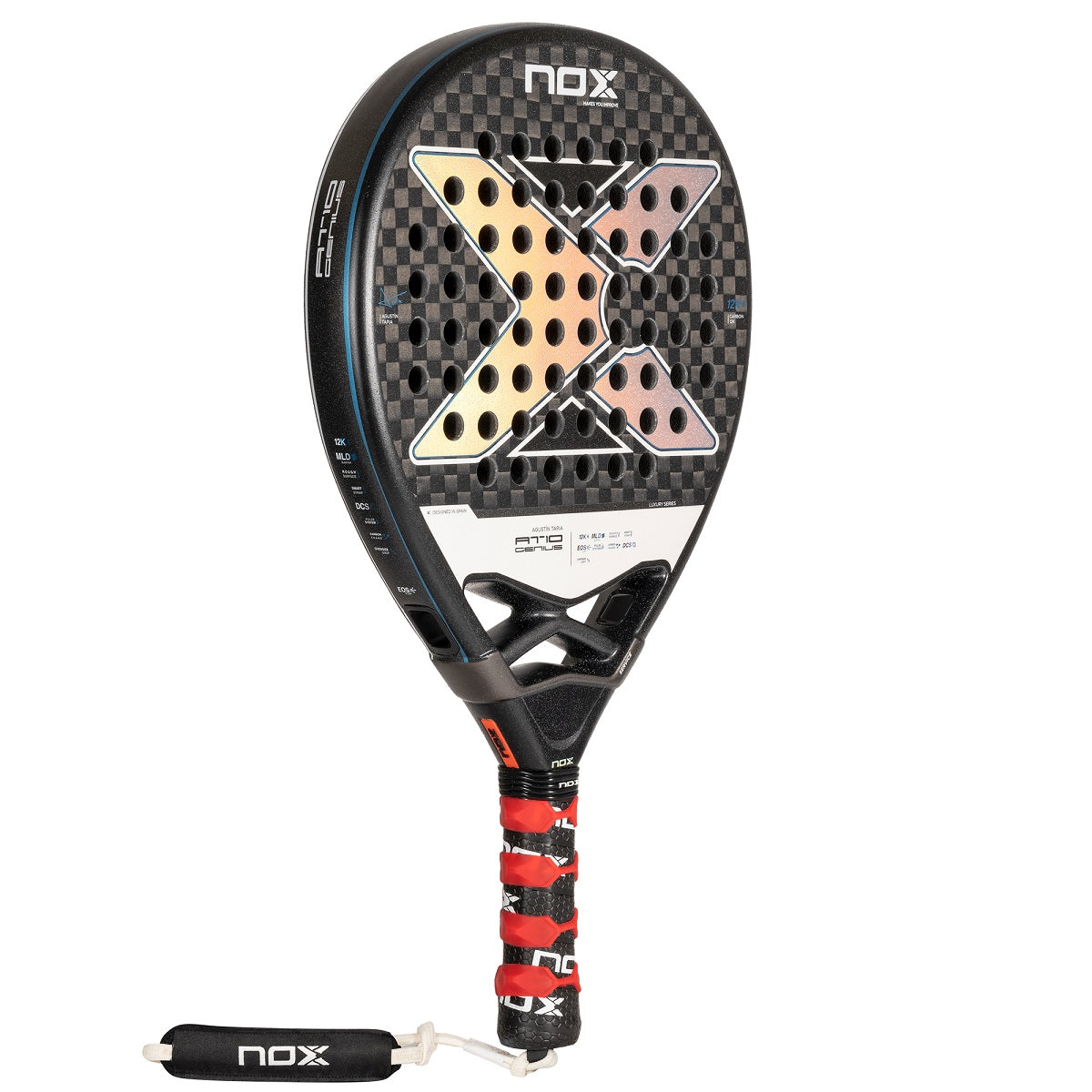 Raquette de padel Nox AT10 Genius 12K Luxury By Agustin Tapia 2024