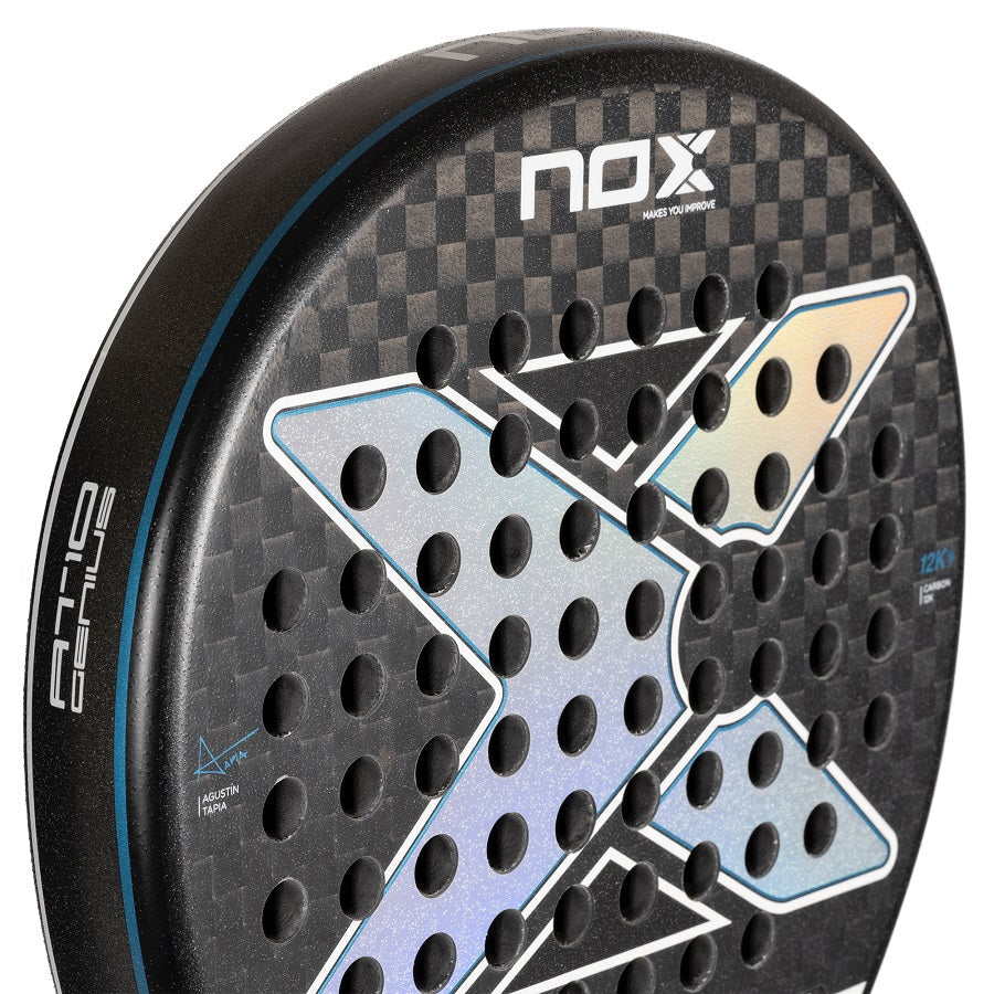 Raquette de padel Nox AT10 Genius 12K Luxury By Agustin Tapia 2024