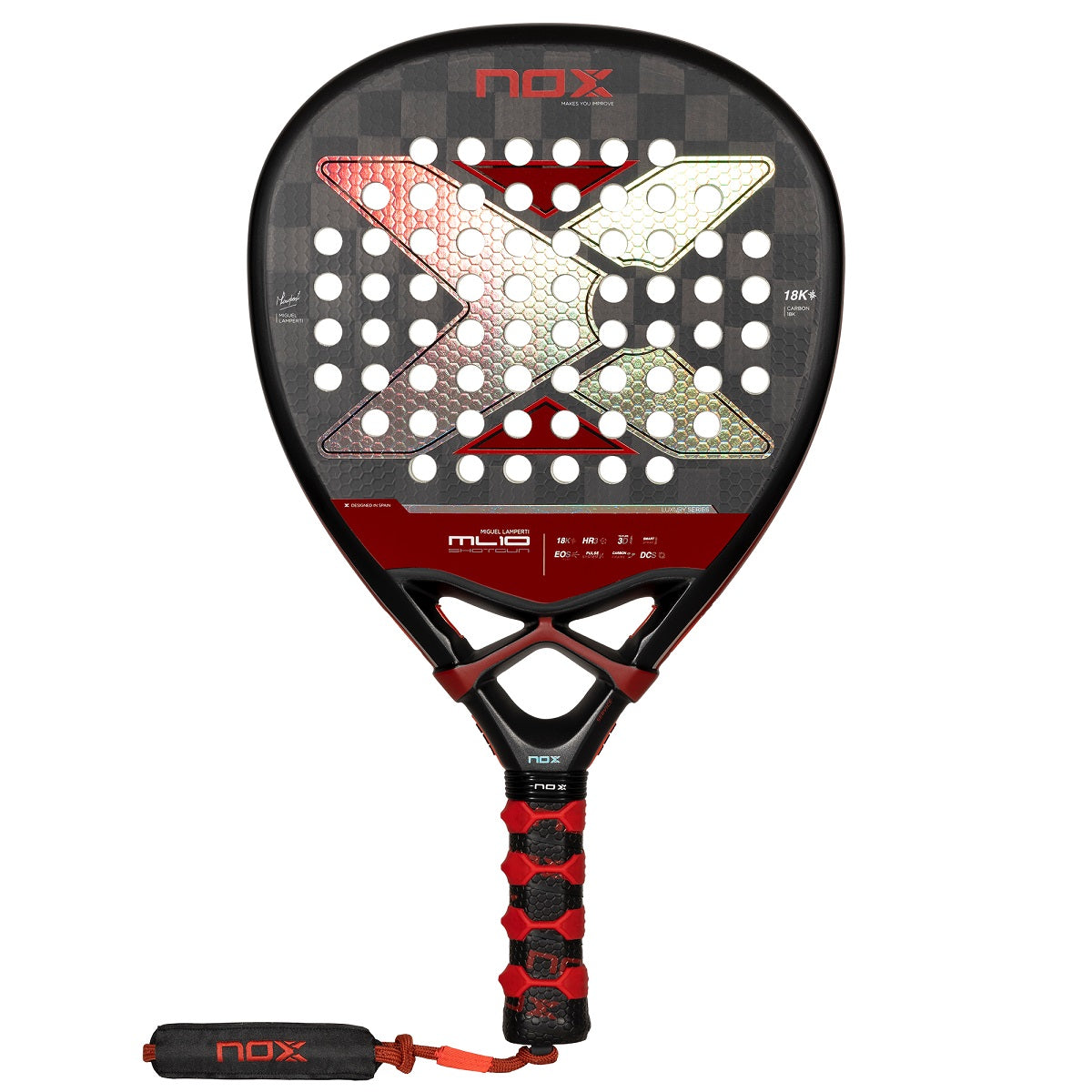 Raquette de padel Nox ML10 Shotgun 18K Luxury 2024