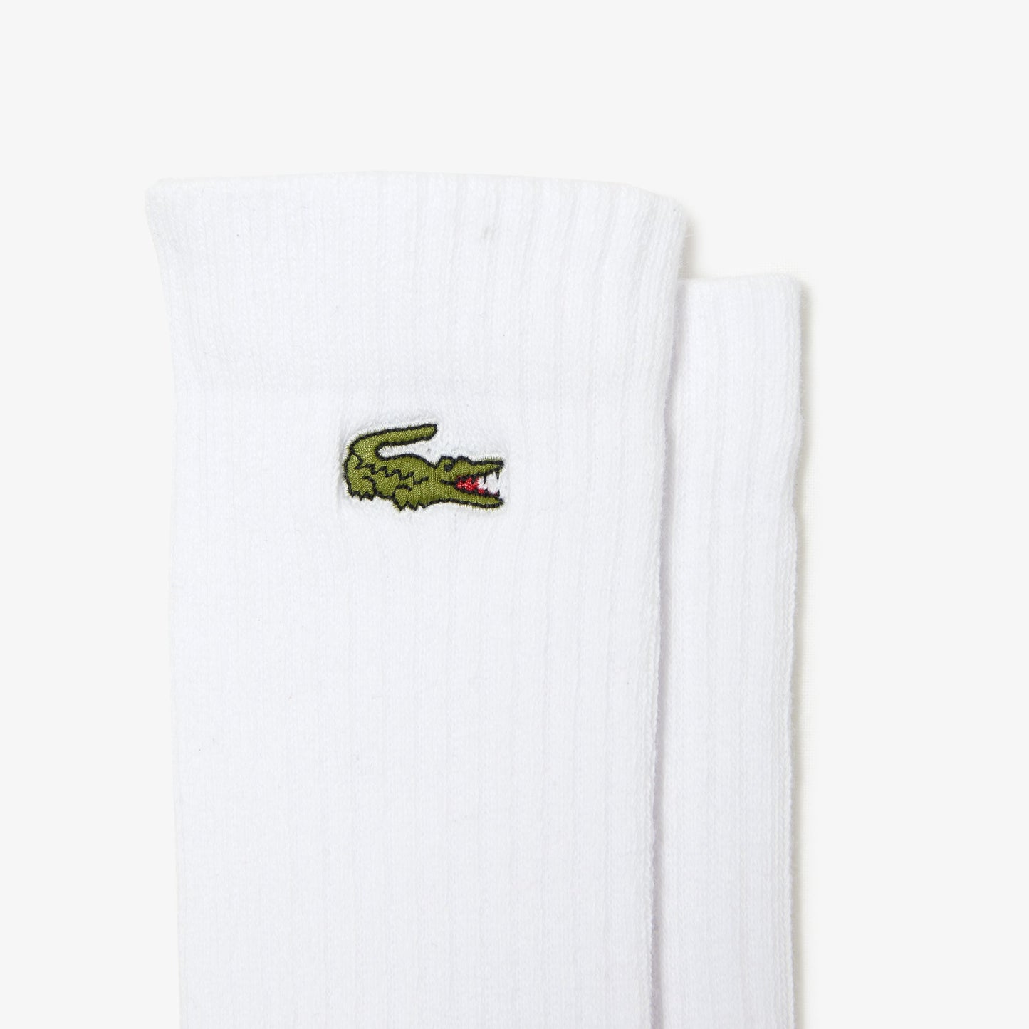 Chaussettes Lacoste (Lot de 3, blanc)