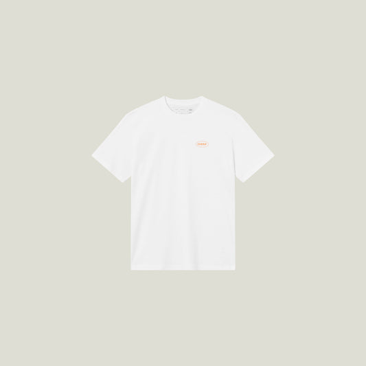 T-shirt Cuera Relaxed Heavy offcourt (Blanc)