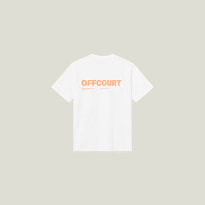 T-shirt Cuera Relaxed Heavy offcourt (Blanc)
