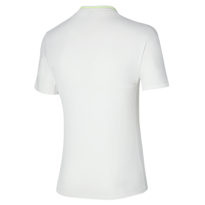 Polo Mizuno Shadow (Pour homme, blanc)