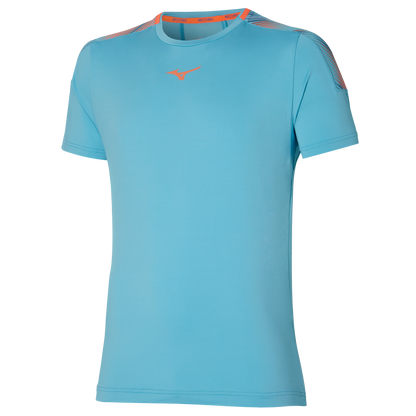 T-shirt Mizuno Shadow (Bleu)