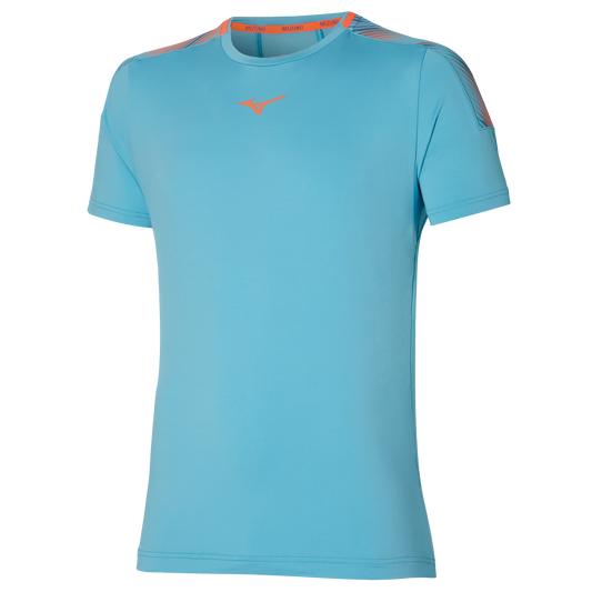 T-shirt Mizuno Shadow (Bleu)