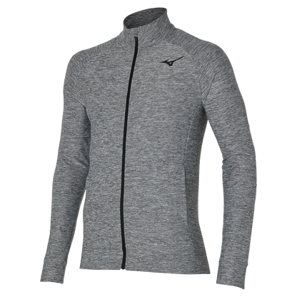 Veste d'entraînement Mizuno (Pour homme, gris/noir)