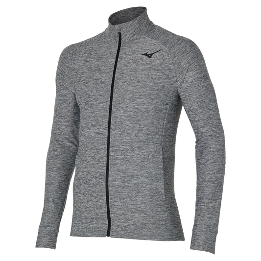 Veste d'entraînement Mizuno (Pour homme, gris/noir)