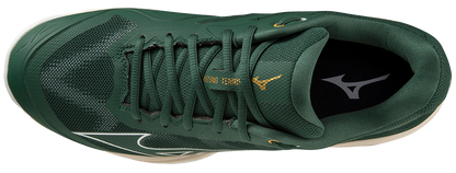 Chaussures de padel pour Hommes Mizuno Wave Exceed Light AC (Vert pin/Blanc/Gris clair)
