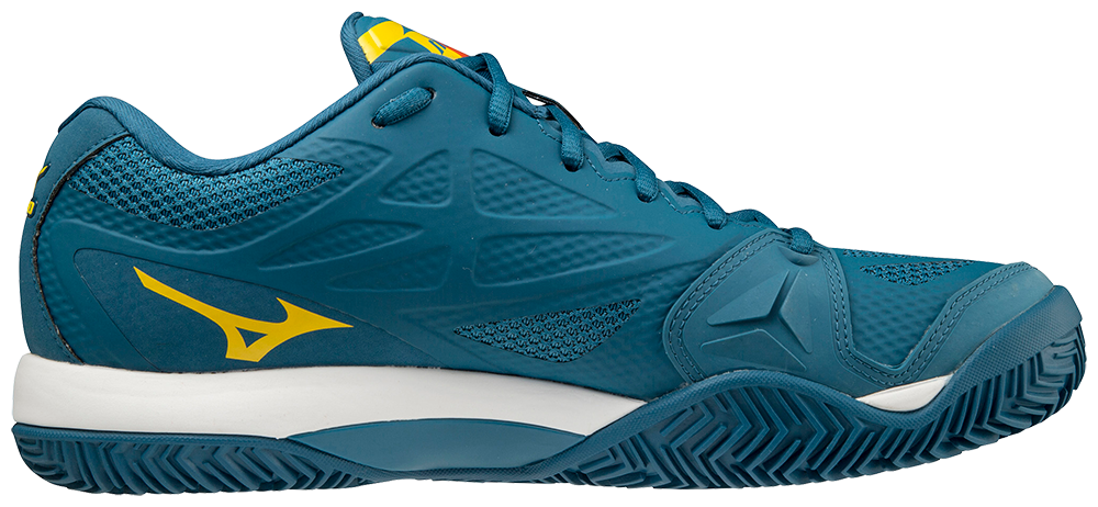 Chaussures de padel Mizuno Wave Intense Tour 5 CC (Homme, Vert pétrole)