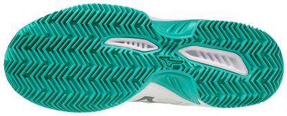 Chaussures de padel Mizuno Breakshot 3 CC (Pour femme, bleu turquoise)