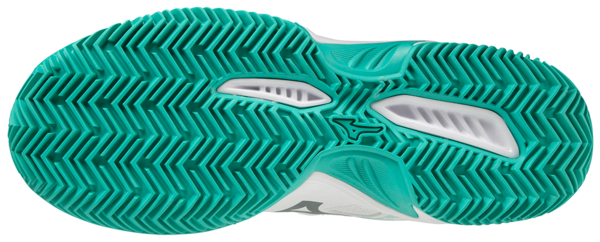 Chaussures de padel Mizuno Breakshot 3 CC (Pour femme, bleu turquoise)