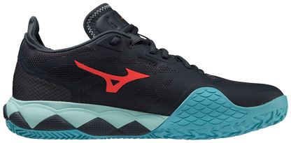 Chaussures de padel Mizuno Wave Enforce Tour CC (Bleu/Jaune/Bleu turquoise)