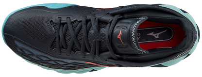 Chaussures de padel Mizuno Wave Enforce Tour CC (Bleu/Jaune/Bleu turquoise)