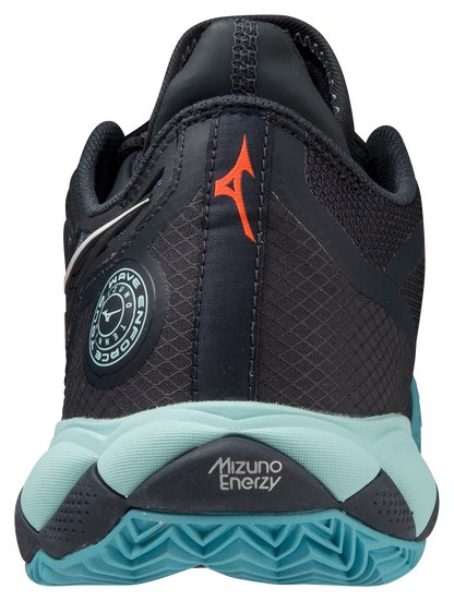 Chaussures de padel Mizuno Wave Enforce Tour CC (Bleu/Jaune/Bleu turquoise)