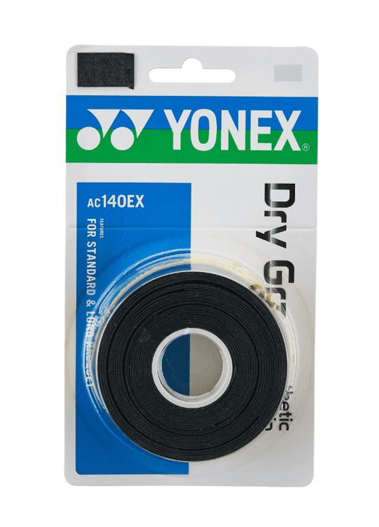 Overgrip Yonex Dry Grap (lot de 3, noir)