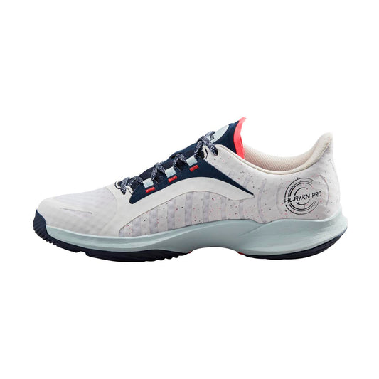Chaussures de padel Wilson Hurakn Pro (Blanc/Bleu marine)