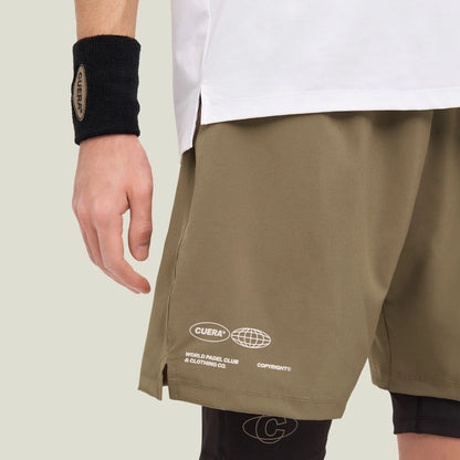Shorts Cuera Active Globe (Noisette)