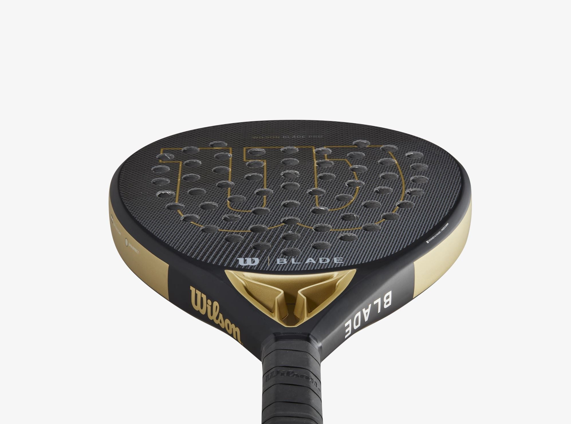 Raquette de padel Wilson Blade Pro V2 (Noir/Or)