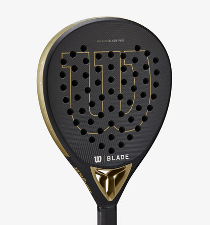 Raquette de padel Wilson Blade Pro V2 (Noir/Or)