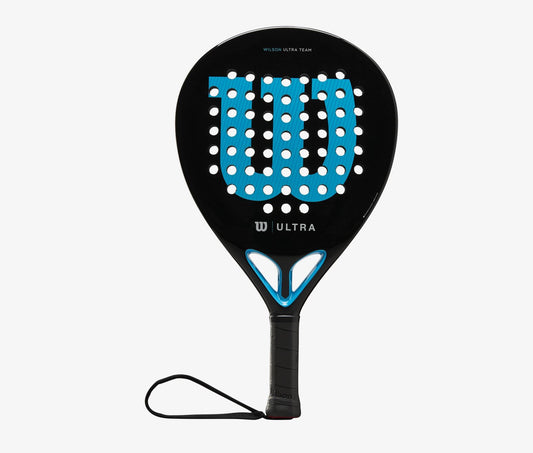 Raquette de padel Wilson Ultra Team V2 (Noir/Bleu brillant)