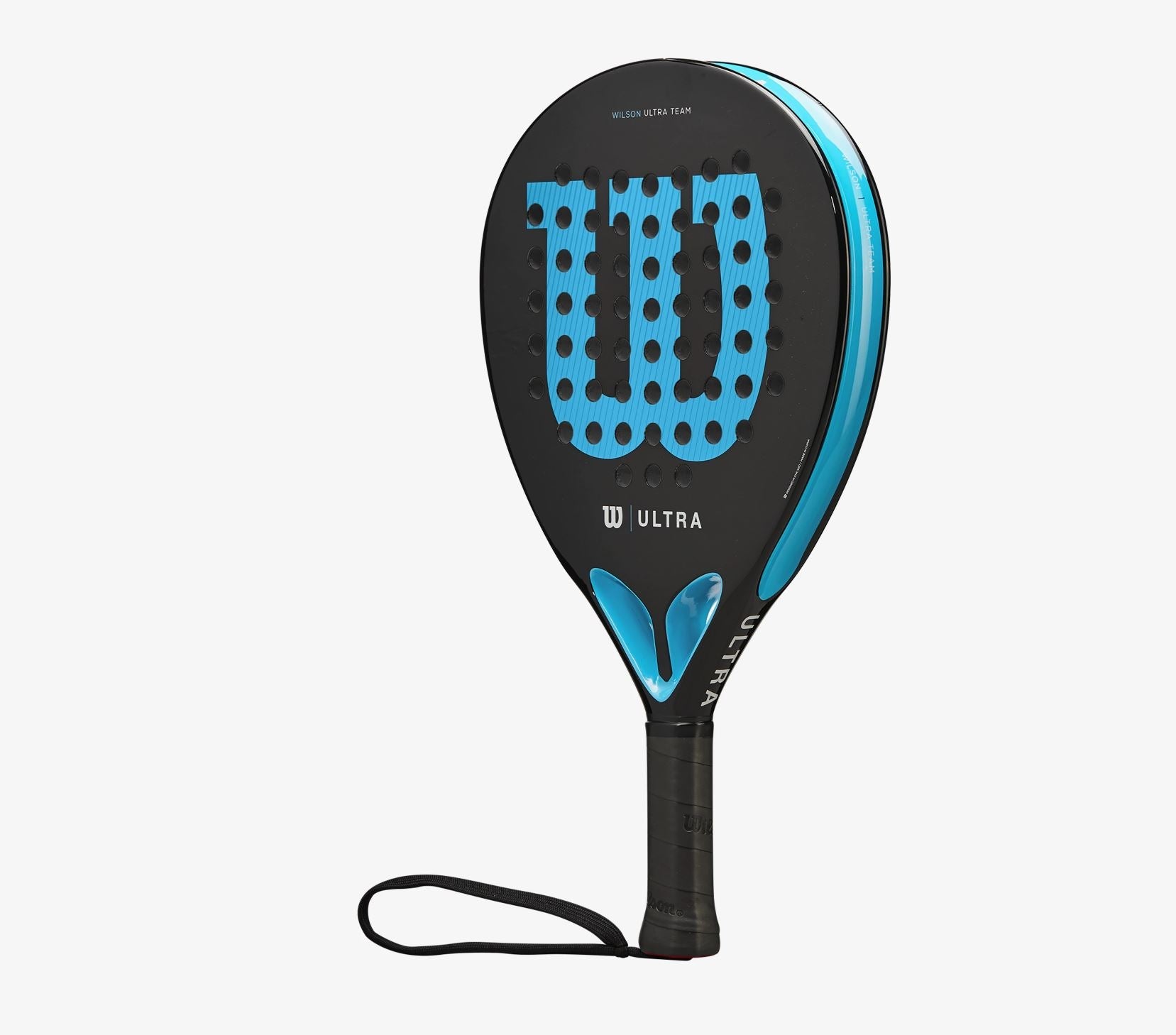 Raquette de padel Wilson Ultra Team V2 (Noir/Bleu brillant)