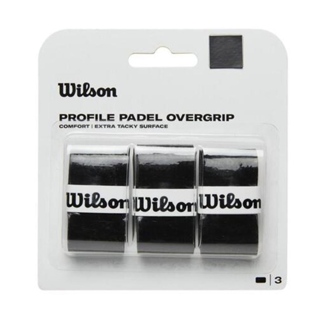 Overgrip Wilson Profile (Lot de 3, noir)