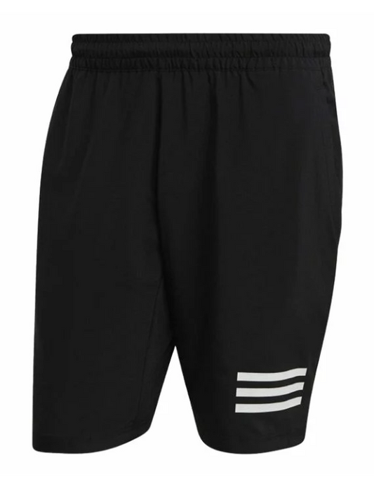 Shorts Adidas Club à 3 bandes (Noir)