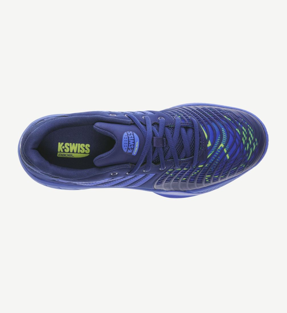 Chaussures de padel K-Swiss Express Light 3 HB (Bleu/Jaune pâle)