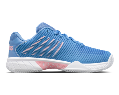 Chaussures de padel K-Swiss Hypercourt Express 2 HB CC (Femme, Bleu/Rose)