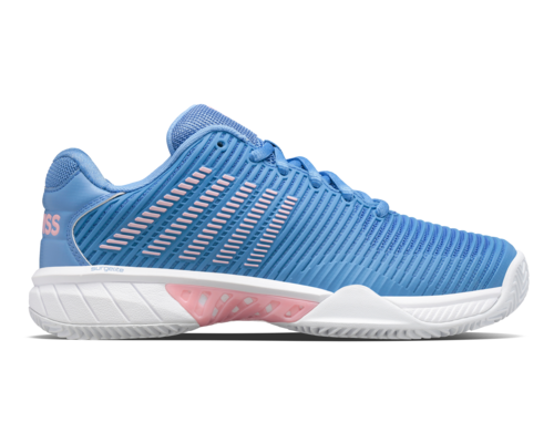 Chaussures de padel K-Swiss Hypercourt Express 2 HB CC (Femme, Bleu/Rose)