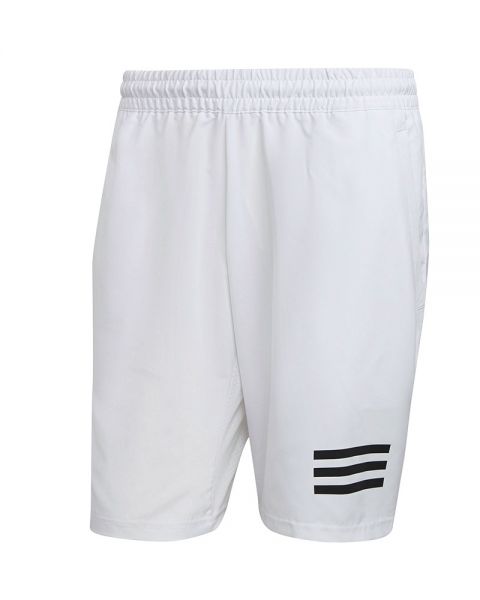 Shorts Adidas Club à 3 bandes (Blanc)