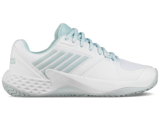 Chaussures de Padel  K-Swiss Aero Court Femme (Blanc/Bleu Ciel)