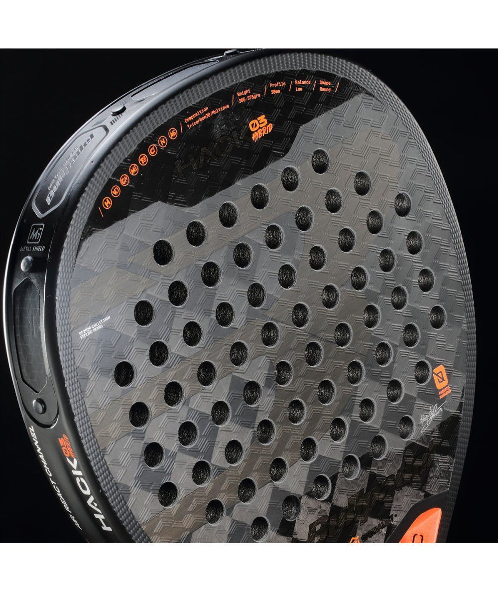 Raquette de padel Bullpadel Hack 03 Hybrid 2024