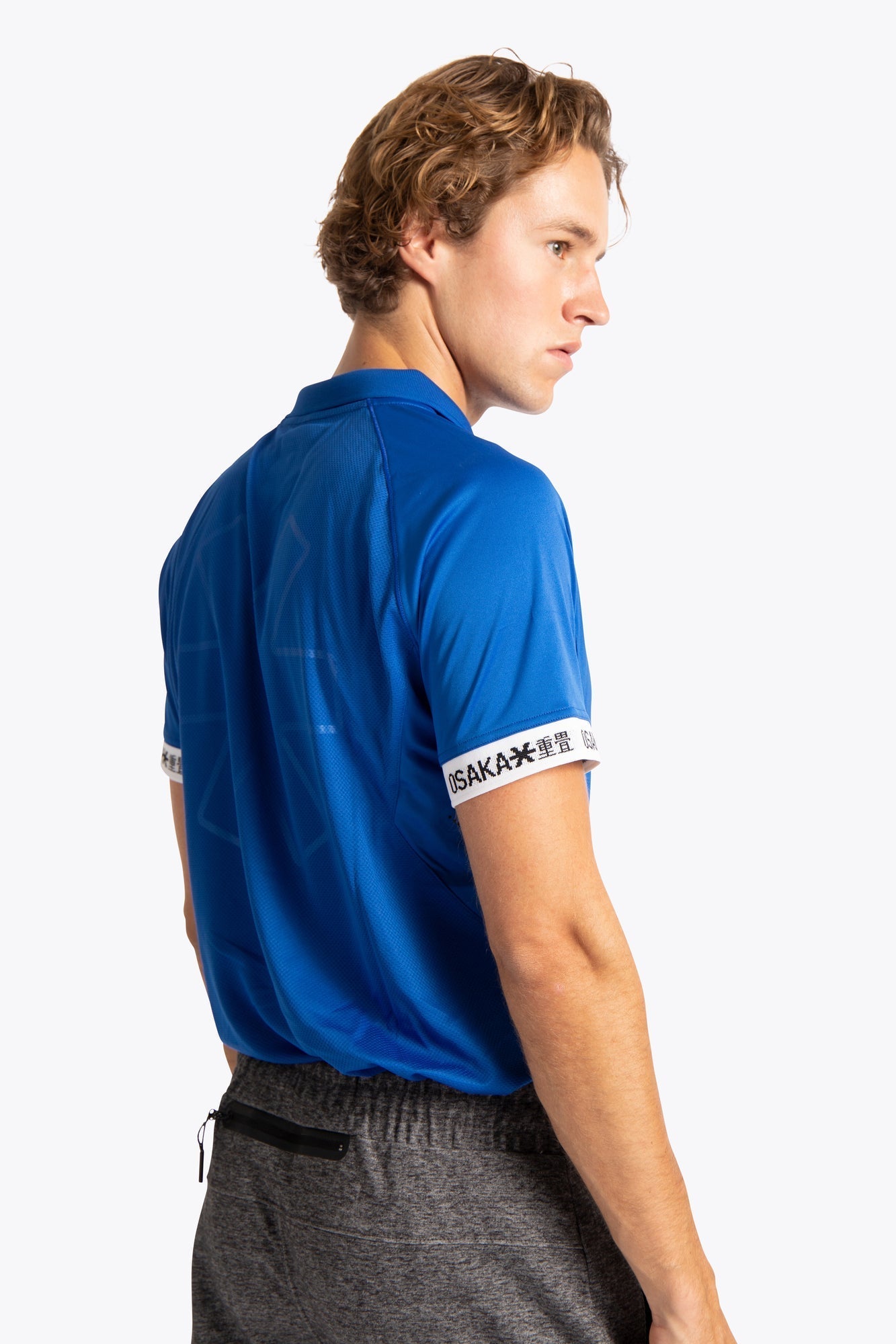Polo pour Homme Osaka (Bleu Royal)