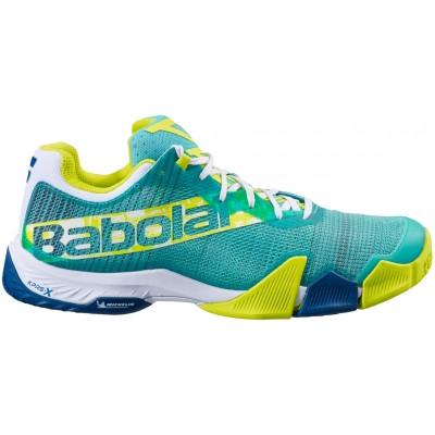 Chaussures de Padel Babolat Jet Premura (Vert/Jaune)