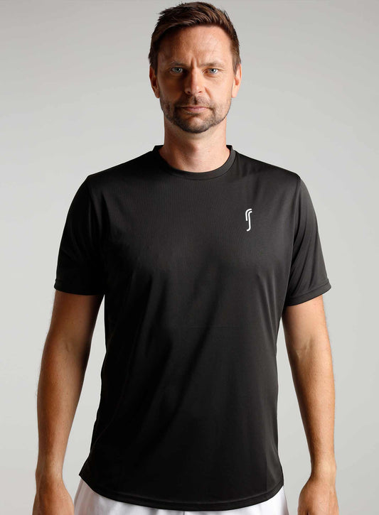 T-shirt de sport RS Padel pour homme (Noir)
