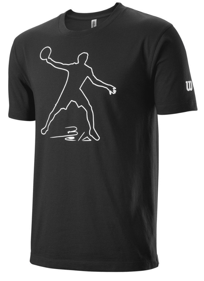 T-Shirt Wilson Bela Technique (Noir)