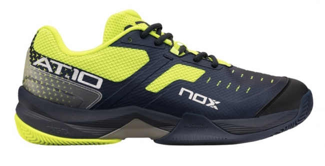 Chaussures de Padel Nox AT10 Luxury (Navy/Jaune)