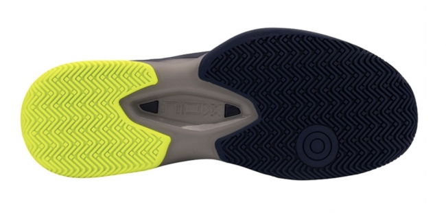 Chaussures de Padel Nox AT10 Luxury (Navy/Jaune)