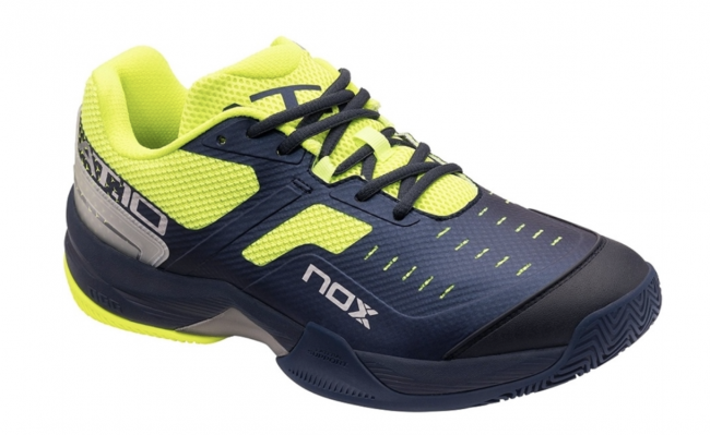 Chaussures de Padel Nox AT10 Luxury (Navy/Jaune)
