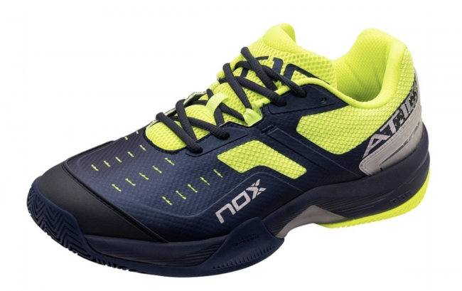 Chaussures de Padel Nox AT10 Luxury (Navy/Jaune)