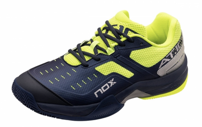 Chaussures de Padel Nox AT10 Luxury (Navy/Jaune)