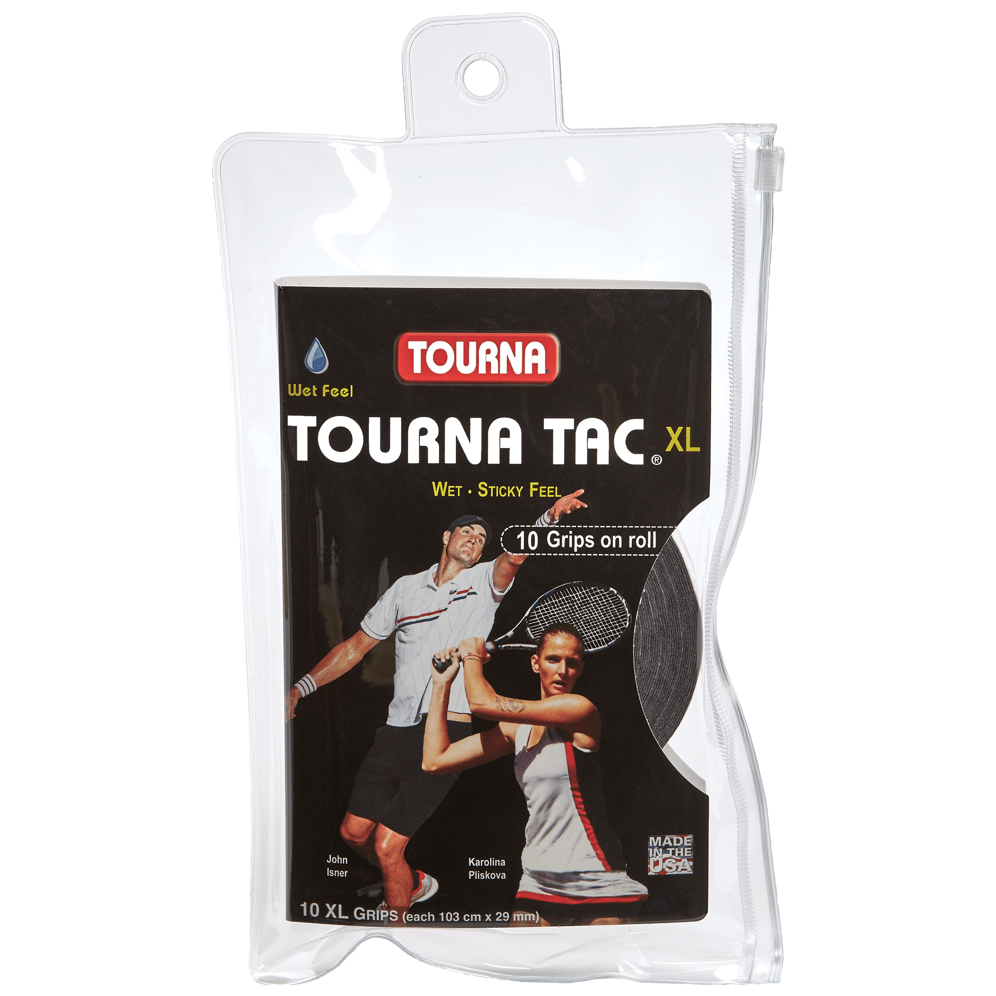 Overgrip Tourna Tac XL (Noir Pack de 10)