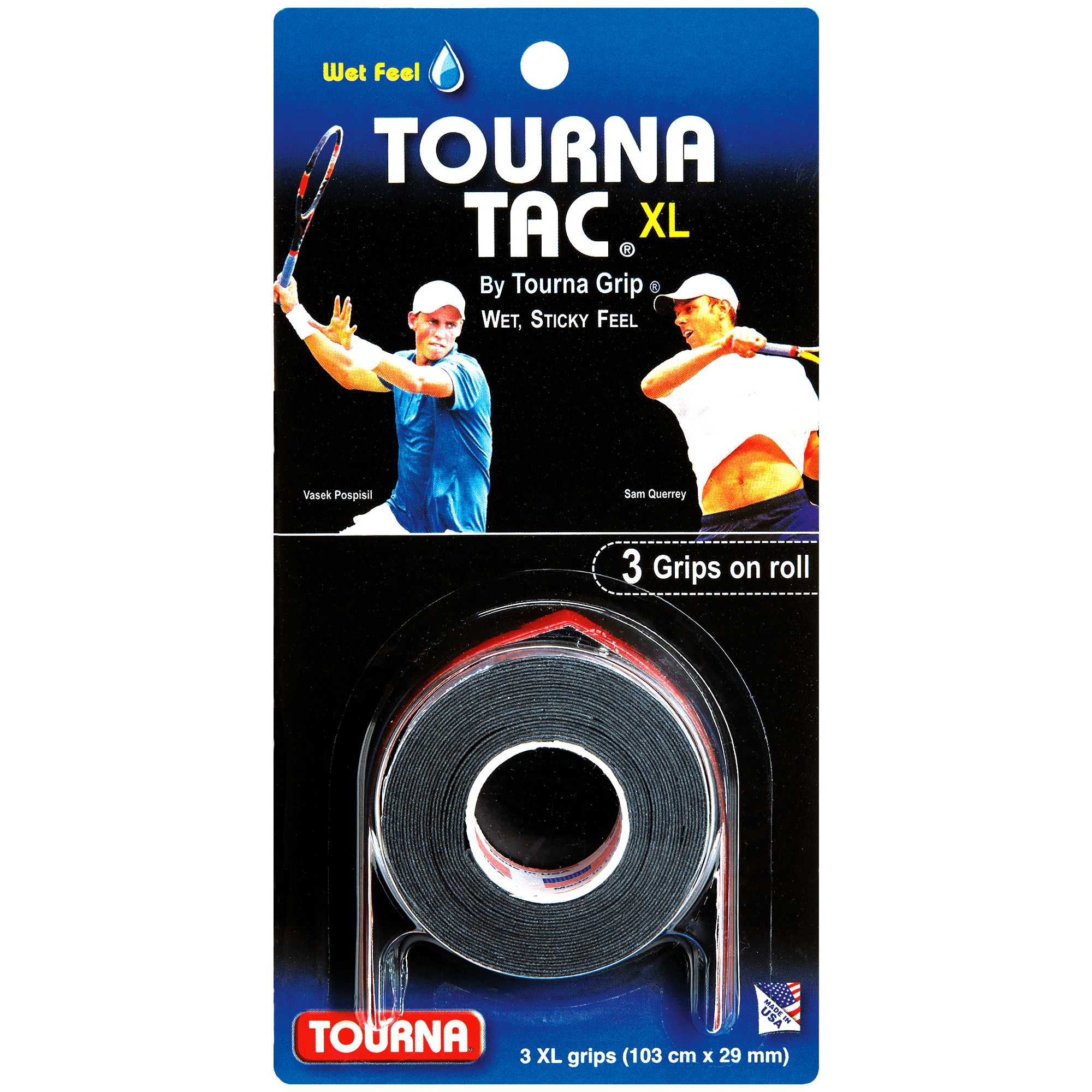 Overgrip Tourna Tac Azul De 10 Piezas Overgrip Tourna Tac Azul De 10 Piezas